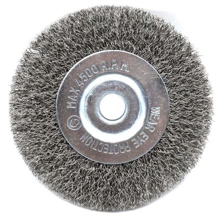 Superior Pads and Abrasives S1800 3-Inch Wire Wheel 1/2-Inch Bore Coarse - 4500 RPM