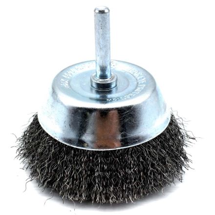 Superior Pads and Abrasives S1841 2-Inch Wire Cup Brush 1/4-Inch Shank - Coarse Crimped Wire 4500 RPM