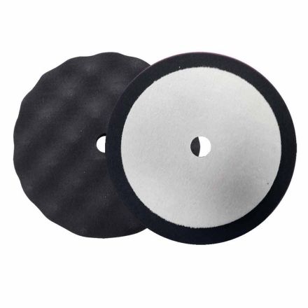Superior Pads and Abrasives PFB08 8" Buffing Foam Pad for Finishing (Black)