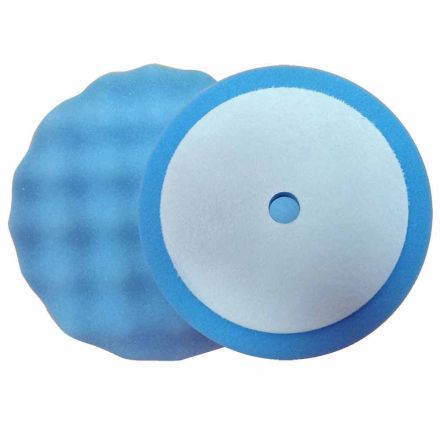 Superior Pads and Abrasives PPB08 8" Buffing Foam Pad for Polishing (Blue)