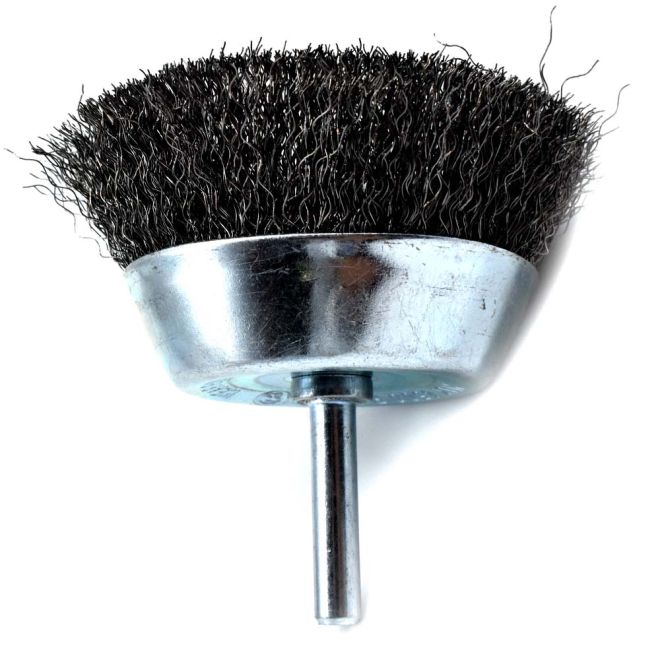 4 in. Crimped Wire Cup Brush