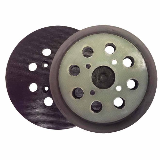 Superior Pads and Abrasives RSP28 5 Dia 8 Hole Hook & Loop Sander Pad  Replaces Milwaukee OE # 51-36-7090, Ryobi OE # 300527002, 975241002,  974484001, Fits Chicago Electric 93431